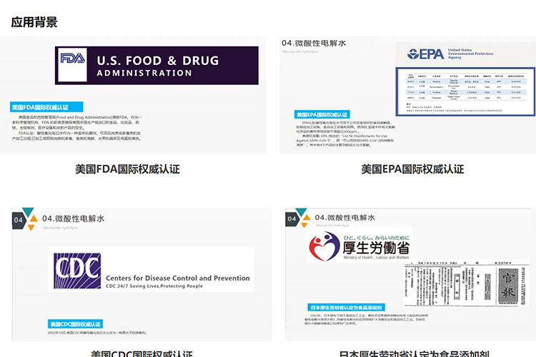 次氯酸应用背景