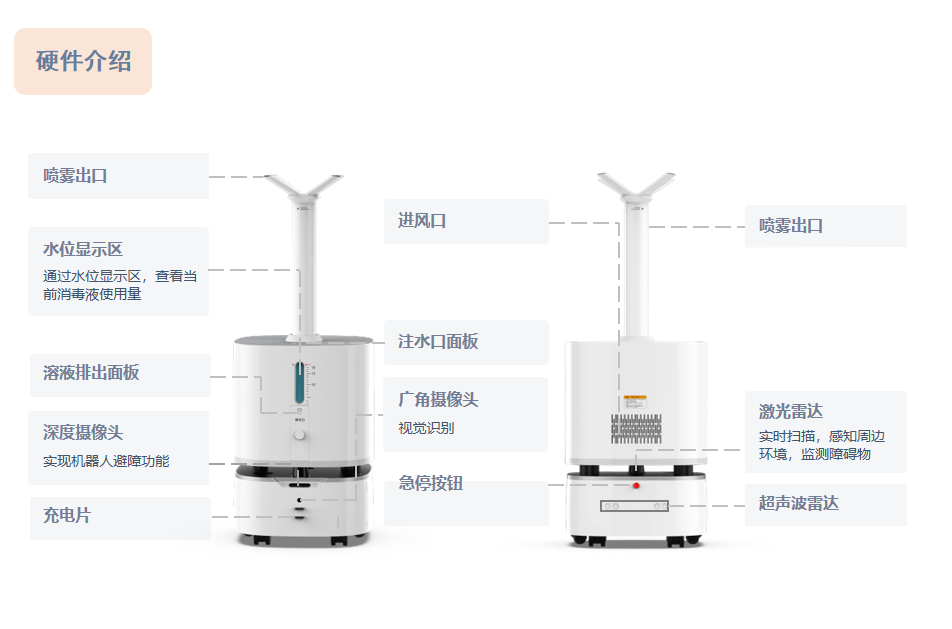 智能消杀机器人