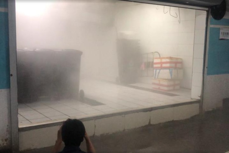 次氯酸发生器搭配雾化设备，助力垃圾处理站除臭