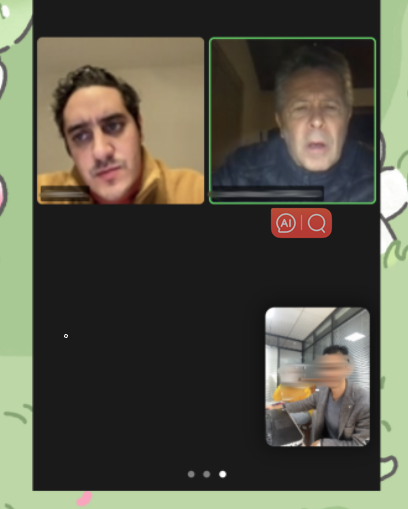 墨西哥客户和盛怀外贸销售人员的视频沟通